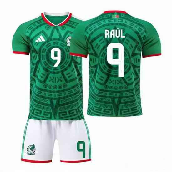 2026 FIFA World Cup Mexico Soccer Home Jersey #9 Raul Jimenez